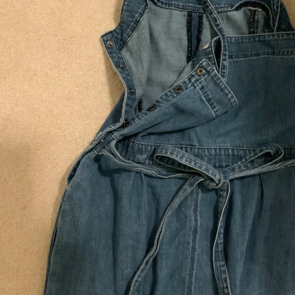 Adriano Goldschmied GISELE DENIM WIDE LEG JUMPSUIT - Picture 4 of 12